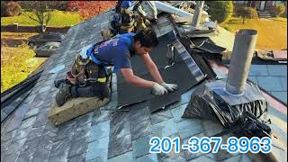 How stop Slate roof vent leak repair [upl. by Frederiksen334]