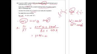 IAL Chemistry Unit1 Jan 2021 section B Q2021 [upl. by Ellerd]