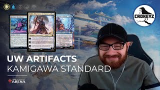 UW ARTIFACTS Kamigawa Release Day  CROKEYZ MTG Arena [upl. by Garrard]