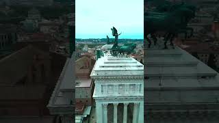 Rome Vatican City Italy by Drone  4K Video Ultra HD HDR [upl. by Sparke]