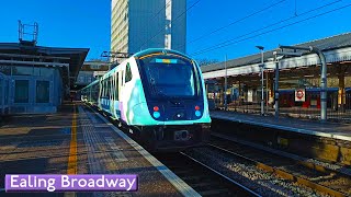 Ealing Broadway  Elizabeth line  Great Western Railway  London Crossrail  National Rail [upl. by Ybbed731]