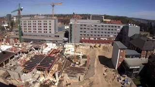 Das Klinikum der Zukunft am Campus Kiel  Der Bau im Zeitraffervideo [upl. by Yerocaj]