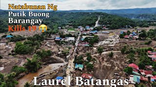 Halos mabura sa mapa ang isang barangay sa Laurel Batangas  19 nasawi sa pagkaputol ng tulay [upl. by Relyt]