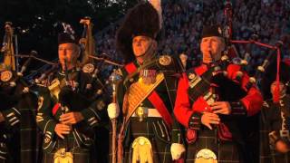 The Massed Pipes amp Drums  Edinburgh Military Tattoo 2012 [upl. by Ahsimet868]