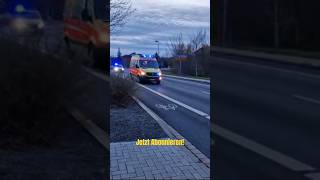 Einsatzfahrt RTW  NEF DRK Wittenberg eV  Kurzvideo [upl. by Pennington]