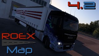 Roextended 42 for ETS2 150  New road CraiovaCaracalAlexandriaBucuresti [upl. by Ellenaj69]