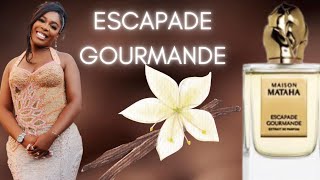 worth the hype VIRAL vanilla review of the popular fragrance Escaped Gourmand Maison Mataha [upl. by Parker]