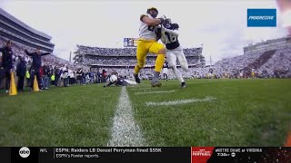 2021 Michigan Football Highlights  PSU [upl. by Luhar]