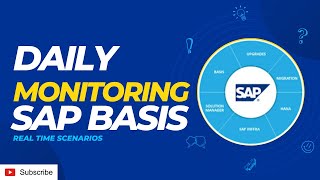 DAILY MONITORING SAP BASIS [upl. by Yleve]