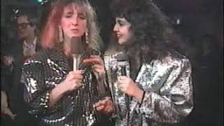 Sonia Benezra et Catherine Vachon Musique Plus 1986 [upl. by Chloe50]