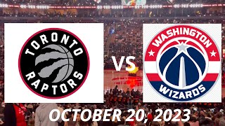 RAPTORS vs WIZARDS  RAPTORS FULL GAME HIGHLIGHTS  October 20 2023 [upl. by Notserp]