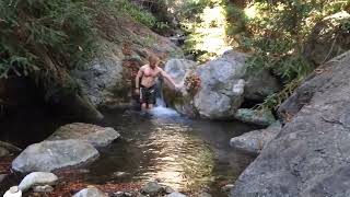 Cold Water Dip at Esalen Big Sur [upl. by Cleo]