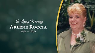 Arlene Theresa Roccia Funeral Service [upl. by Aisetal]