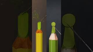 Two art competitions pencil carving art shorts shortfeed [upl. by Odin]