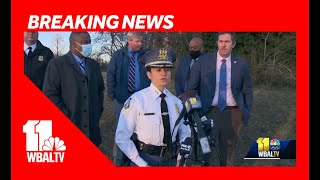 Police update shooting outside Catonsville High School [upl. by Ramahs]