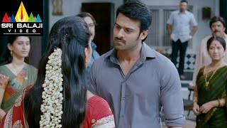 Mirchi Movie Prabhas Love Proposal Scene  Prabhas Anushka Richa  Sri Balaji Video [upl. by Enaffit]