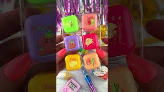 Cute Lip Balm amp Mini Lip Gloss ASMR Satisfying Video asmr oddlysatisfying 💄💋👄 [upl. by Nauqahs212]