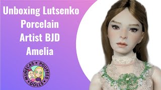 Unboxing Lutsenko Porcelain Artist BJD Amelia [upl. by Ardenia541]