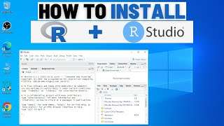 How to Download and Install RStudio 2024 [upl. by Eittocs]