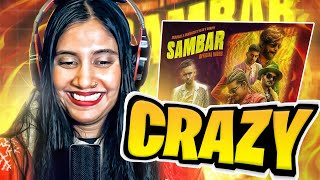 Sambar Official Video Reaction  ThirumaLi x Thudwiser X Fejo X Dabzee  Ashmita Reacts [upl. by Ossie683]