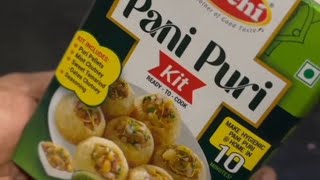 Aachi pani puri kit പാനി പൂരി 😋panipuri [upl. by Lorolla214]