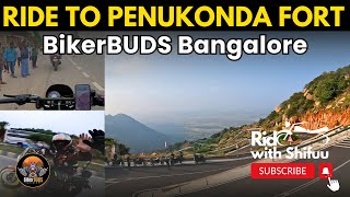 Bike Ride to Penukonda Fort  BikerBUDS Bangalore  Hunter 350 [upl. by Nairot64]