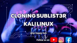 How to Use The Sublist3r Tool💻 Sublist3rKalilinuxcybersecurity [upl. by Palmira518]