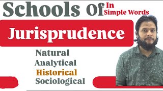 Jurisprudence  Schools of Jurisprudence Natural  Analytical  Historical  Sociological  Realist [upl. by Ahsaet]