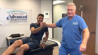 New Hampshire Scoliosis Patient Returns To Houston Chiropractor Dr Johnson For Adjustments That Work [upl. by Hgielrebmik193]