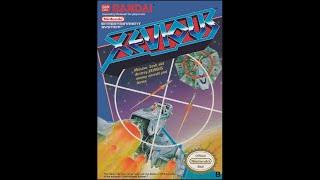 Nintendo Entertainment System NES Game 024 Xevious The Avenger 1984 [upl. by Hgielar]