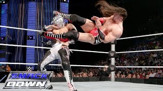 Kalisto vs Neville – United States Championship Match SmackDown Jan 28 2016 [upl. by Nyram]