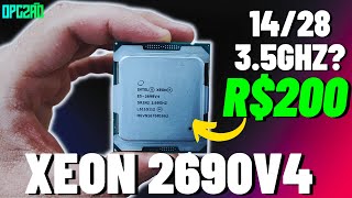 XEON E5 2690V4 O NOVO MONSTRO TESTE EM JOGOS CONTRA XEON 2667V4 E XEON 2680V4 [upl. by Bow]