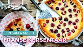 Clafoutis met kersen 🍒 Koken met Marja Middeldorp [upl. by Eatnohs]