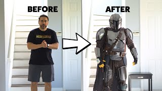 Suiting Up As The Mandalorian Cosplay Screen Accurate Beskar Armor [upl. by Wampler533]