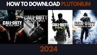 HOW TO DOWNLOAD PLUTONIUM IN 2024 BO1 BO2 MW3 WaW [upl. by Aleibarg]