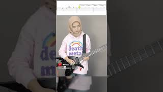 Metallica  Master of Puppets  Solo 1 🎸 Cover amp Tab by Mel [upl. by Allimrac347]