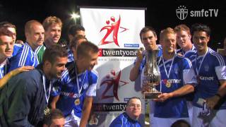 2011 smfcTV  Hellenic Cup Final  South Melb v Heidelberg [upl. by Nitza647]