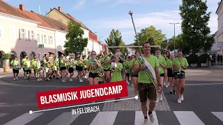 Blasmusik Jugendcamp in Feldbach  Styria  Austria  vulkantvat [upl. by Seyer]