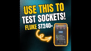 Fluke ST240 Socket Tester Unveiled Know the Basics [upl. by Htrap639]