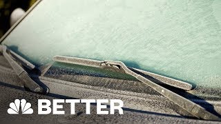 One Quick Hack To Defrost Your Windshield  Better  NBC News [upl. by Aimik]