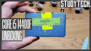 Unboxing Intel Core i5 14400F Tray B0 4KDeutsch studytech [upl. by Hogarth]