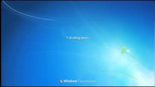 Windows 7 shutdown and startup on VMware Workstation 900 NO MUSIC [upl. by Bradeord638]