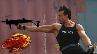 Tiger Shroff superb entry in Singham again movie powerful action trailer explained tigershroff [upl. by Lethia593]