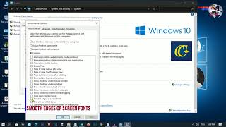 Window 10 Tips  Advanced System Settings [upl. by Aibsel]