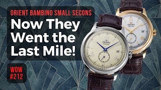 Style On A Budget New Orient Bambino Small Seconds  Watch of the Week Review 212 [upl. by Eissolf]