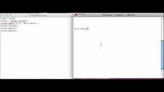 Python Curses Tutorial 3 Moving Strings [upl. by Yahska]