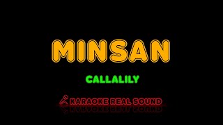 Callalily  Minsan Karaoke Real Sound [upl. by Eusadnilem]