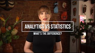 Analytics versus Statistics  What do they bring to the table [upl. by Enrica]