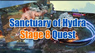 MIR4 Sanctuary of Hydra 8 Quest  Secret Peak 5F Red Armor Gorefiend amp Bloody Yeticlops mir4 [upl. by Nnoryt]