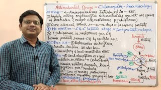 Antimalarial Drugs Part05 Chloroquine Mechanism of Action  Chloroquine  Chloroquine MOA [upl. by Sirraj]